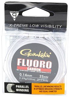 Леска Gamakatsu G-Line FC 0,14мм 25м