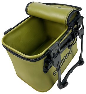 Сумка баккан Shimano BK-016Q khaki 40см  - фото 3