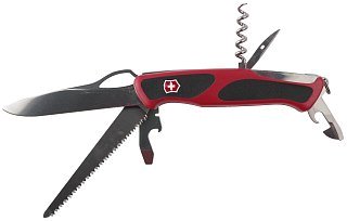 Нож Victorinox RangerGrip 79 130мм 12 функций красно-черный - фото 1