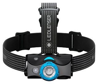 Фонарь Led Lenser MH7 черно-синий