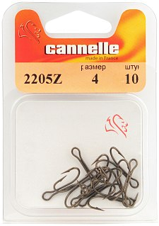 Крючки Cannelle двойник 2205 Z №4 10шт