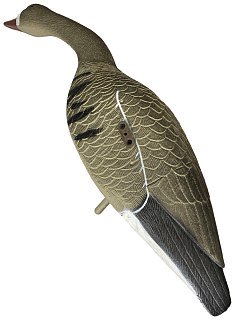 Подсадной гусь Taigan Goose летящий на стальном основании - фото 8