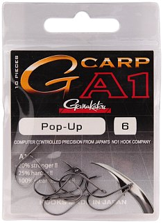 Крючок Gamakatsu A1 G-Carp pop up №6