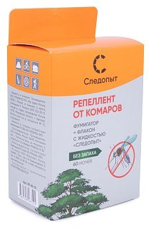Фумигатор Следопыт от комаров + флакон с жидкостью 60 ночей  - фото 5
