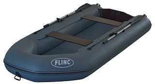 Лодка Flinc FT320LA надувная графитовый - фото 1