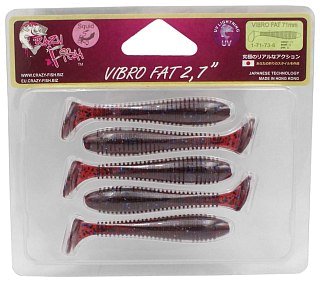 Приманка Crazy Fish Vibro fat 2,7'' 1-71-73-6