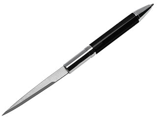 Ручка-нож City Brother Black 003 в блистере - фото 2