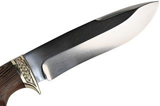 Нож ИП СЕМИНА Скиф кованая сталь 95x18 венге литье - фото 4