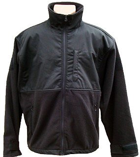 Куртка Mil-tec Fleece M R/S patch black - фото 2