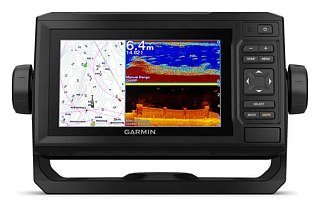 Эхолот Garmin Echomap UHD 62cv с трансдьюсером GT24UHD-TM - фото 1