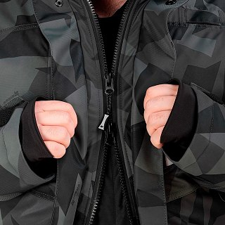 Костюм Nisus Arctic зимний серый черный шелтер - фото 11