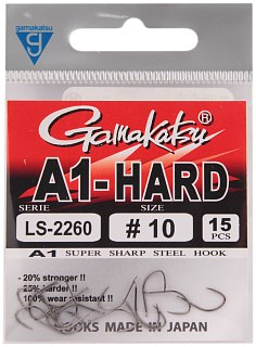 Крючок Gamakatsu A1 LS-2260 black №10