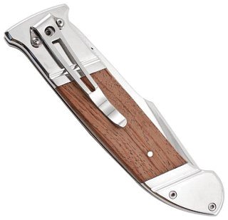 Нож SOG Fielder XL складной сталь 7Cr13 рукоять древесина - фото 5