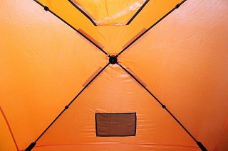 Палатка Woodland Ice fish 2 165х165х185см оранжевый - фото 9