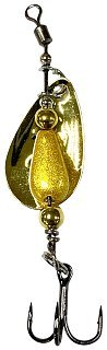 Блесна Daiwa Silver creek spinner 4гр gold - фото 2