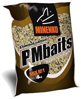 Прикормка MINENKO PMbaits big pack ready to use crushed natural конопля+кукуруза