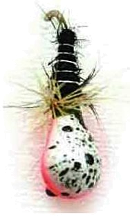 Мормышка LJ Нимфа-муха вольф с петел 815040-38