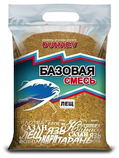 Прикормка Dunaev Базовая смесь лещ 2,5кг