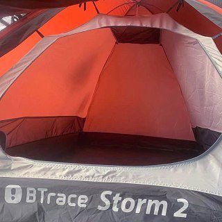 Палатка BTrace Storm 2 красный - фото 6