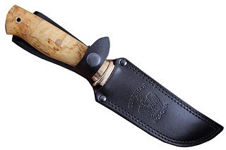 Нож Северная Корона Секач нержавеющая сталь карельская береза - фото 3