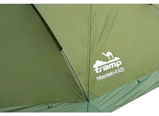 Палатка Tramp Mountain 4 V2 зеленый - фото 14