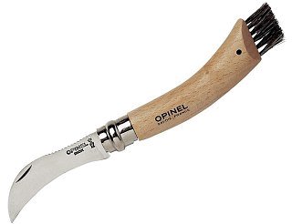 Нож Opinel 8 для грибников с щеточкой
