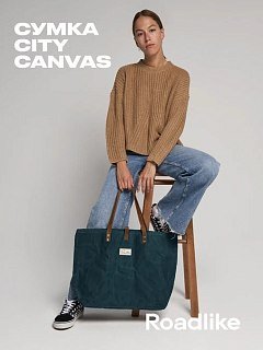 Сумка RoadLike City Canvas темно-синий - фото 4