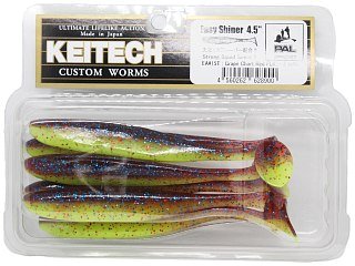 Приманка Keitech виброхвост Easy shiner 4,5