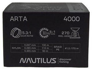 Катушка Nautilus Arta 4000 Com - фото 9