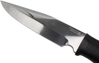 Нож Росоружие Кайман-2 95х18 кожа рисунок - фото 3