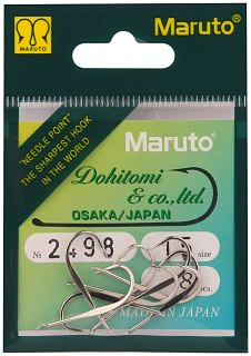 Крючки Maruto 2498 Ni №15 8шт 