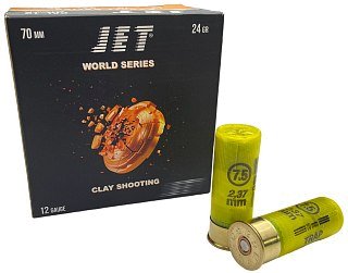 Патрон 12х70 Jet Trap №7,5 24гр 1/25 - фото 1