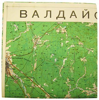 Карта Валдайский район Новгородская область