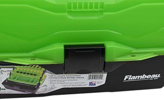 Ящик Flambeau 6383FG Classic 3-tray green рыболовный - фото 7