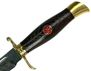 Нож Ладья Финка НКВД №1  Х12МФ венге,сталь - фото 5