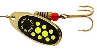 Блесна Mepps Black Fury №4 silver/chartreuse - фото 2