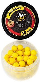 Бойлы Lion Baits pop-up Honey berry 10мм 25гр
