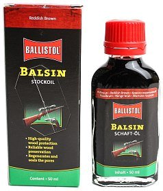 Средство Ballistol Balsin для обработки дерева Scherell Schaftol 50мл крас-бурое