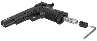 Пистолет Stalker Colt S1911T 4,5мм - фото 5