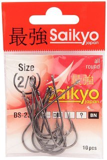 Крючки Saikyo BS-2313 BN №2/0 10шт