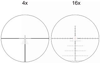 Прицел Vector Optics 30мм FFP Sentinel 4-16x44 - фото 10