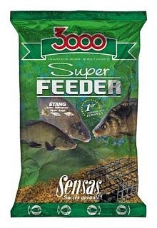 Прикормка Sensas 3000 1кг Super feeder lake 