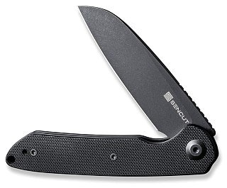 Нож Sencut Kyril Flipper Knife Black G10 Handle (3.19'' Black 9Cr18MoV Blade) - фото 3