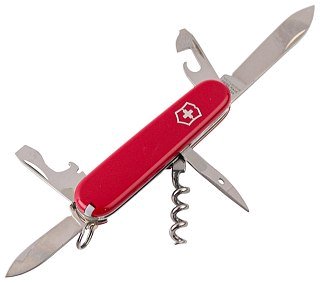 Нож Victorinox Tourist 84мм 12 функций красный - фото 3