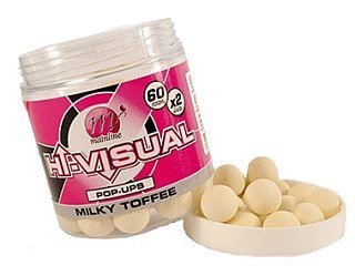 Бойлы Mainline High visual pop-ups 10мм white milky toffee
