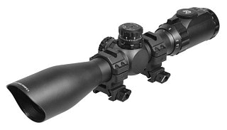 Прицел Leapers UTG Accushot Tactical 1.5-6x44 Mil-Dot TS EZ-TAP IE 36 цв с кольц - фото 3