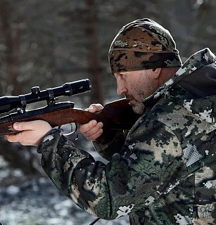 Шапка Sina Gear Wildwool Adaptive Camo шерстяная - фото 3