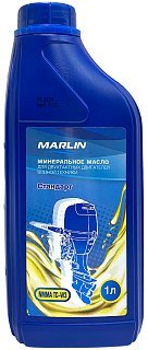 Масло Marlin Стандарт минеральное 2Т TC-W3 1л - фото 2