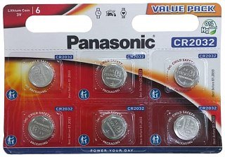 Батарейка Panasonic CR2032 1/6 - фото 2
