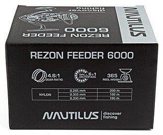 Катушка Nautilus Rezon Feeder 6000 Com - фото 12